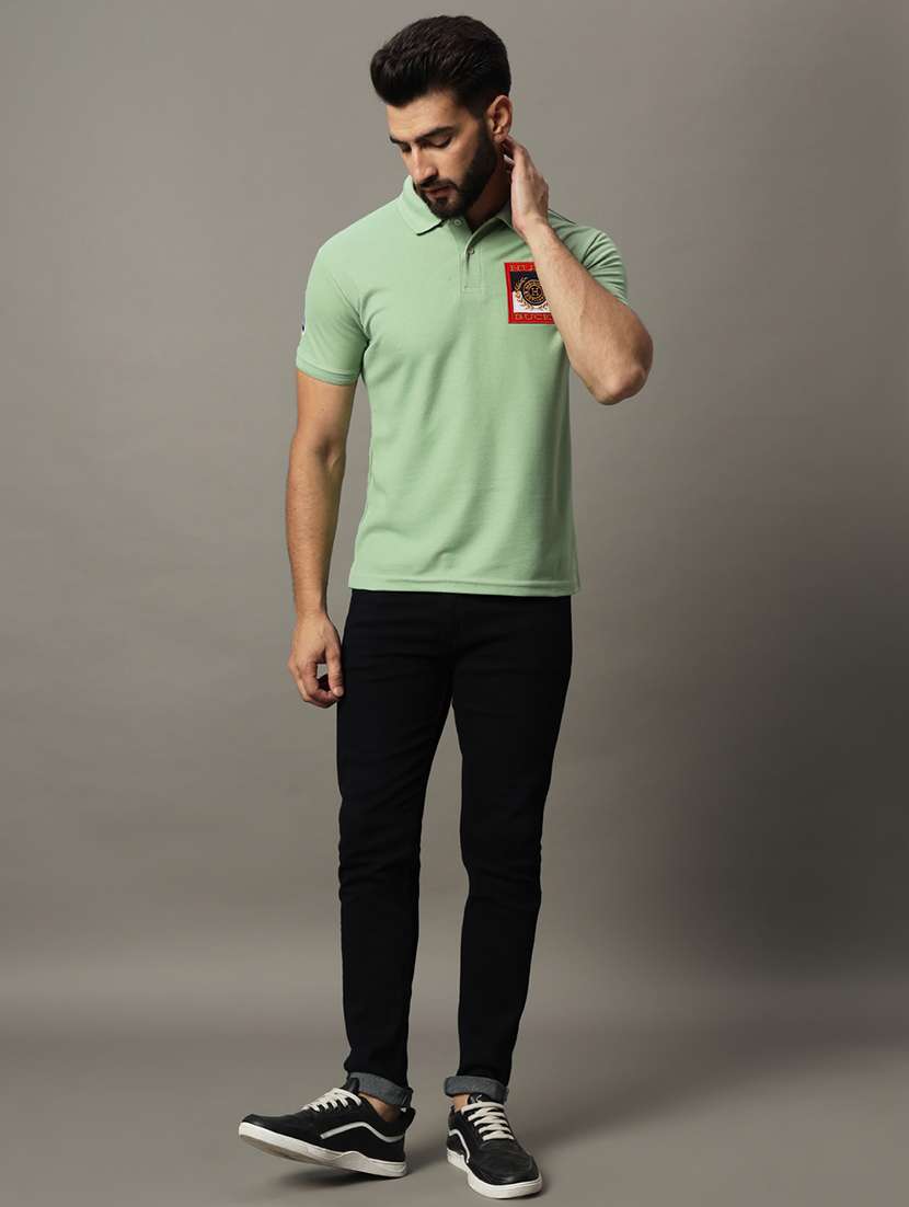 men short sleeve polo t-shirt - 21176170 -  Standard Image - 3