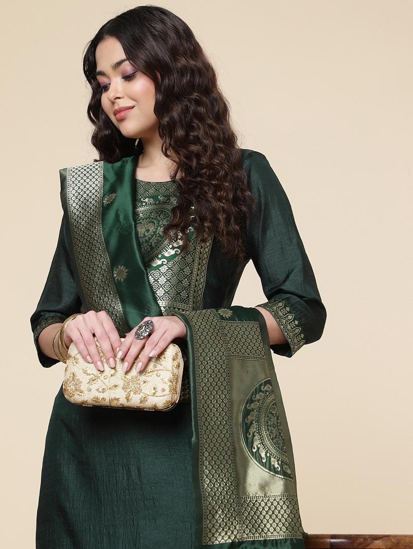women three quarter sleeve suit set - 21176348 - Standard Image - 5