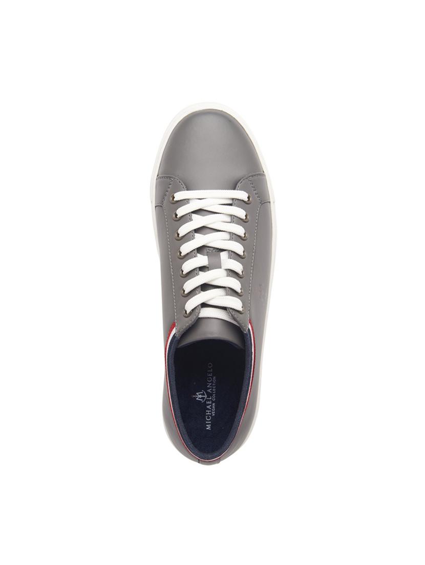 men grey lace up sneakers - 21176450 - Standard Image - 5