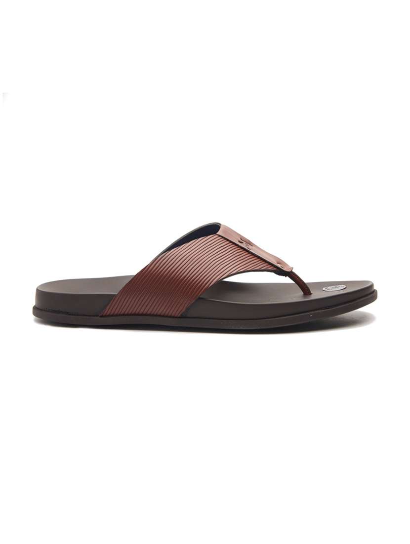 tan brown slip on slippers - 21176460 - Standard Image - 3