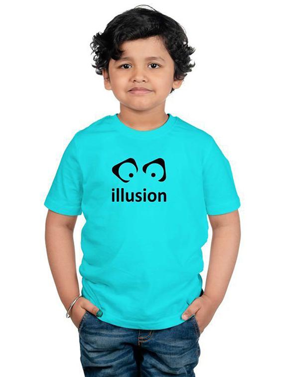 boys round neck short sleeves t-shirts - 21176694 - Zoom Image - 0