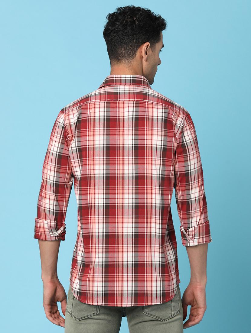 men collared long sleeves casual shirt - 21177054 - Standard Image - 3