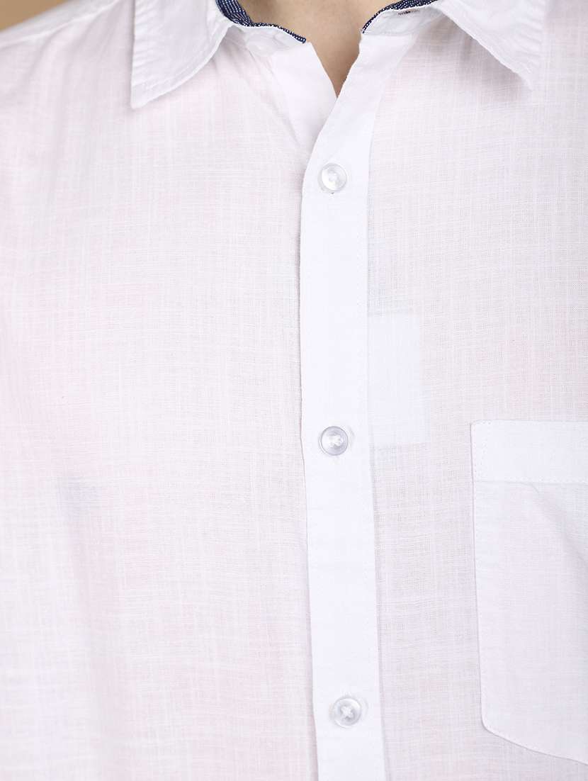men collared long sleeves casual shirt - 21177057 -  Standard Image - 5