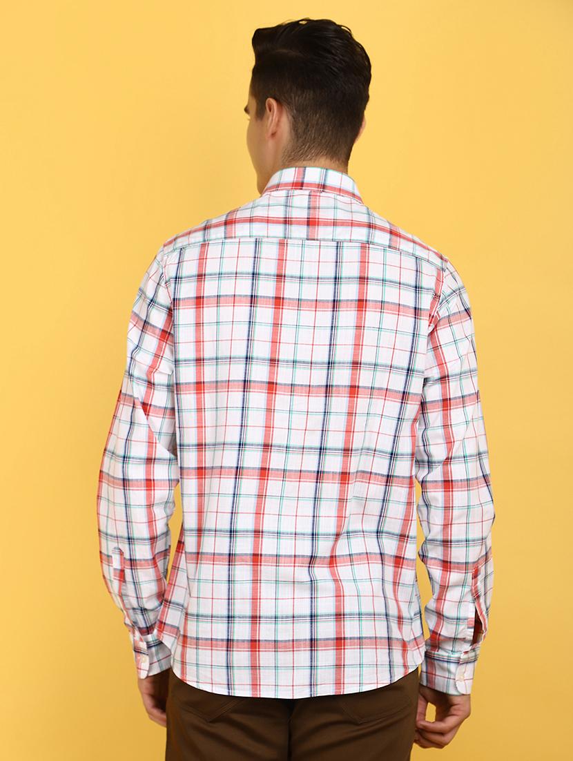 men collared long sleeves casual shirt - 21177104 - Standard Image - 3