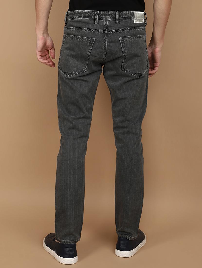 men mid rise plain denim jeans - 21177129 - Standard Image - 3