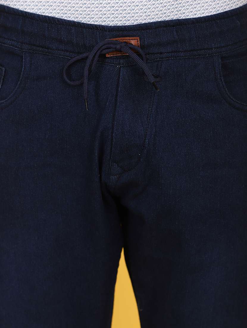 men mid rise plain jogger - 21177170 -  Standard Image - 5