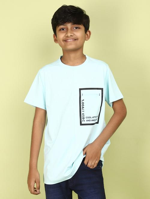 kids boy printed round neck t-shirt - 21177202 -  Standard Image - 0