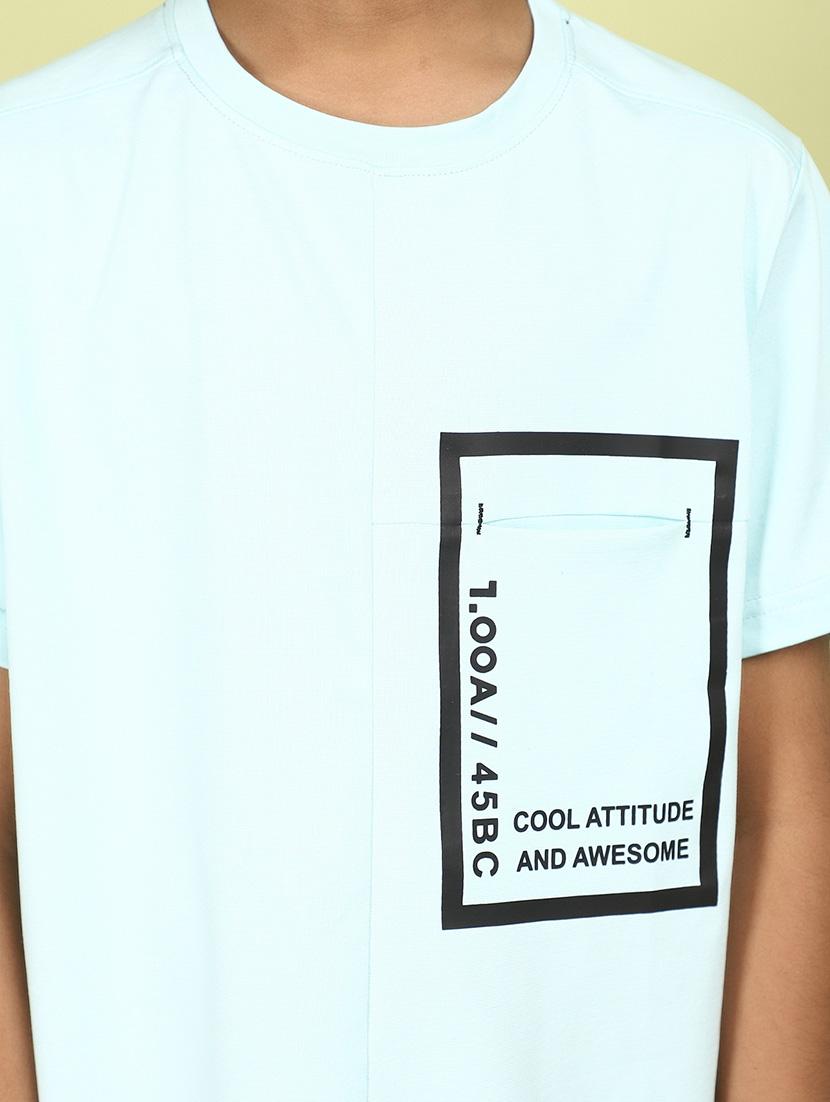 kids boy printed round neck t-shirt - 21177202 - Standard Image - 5