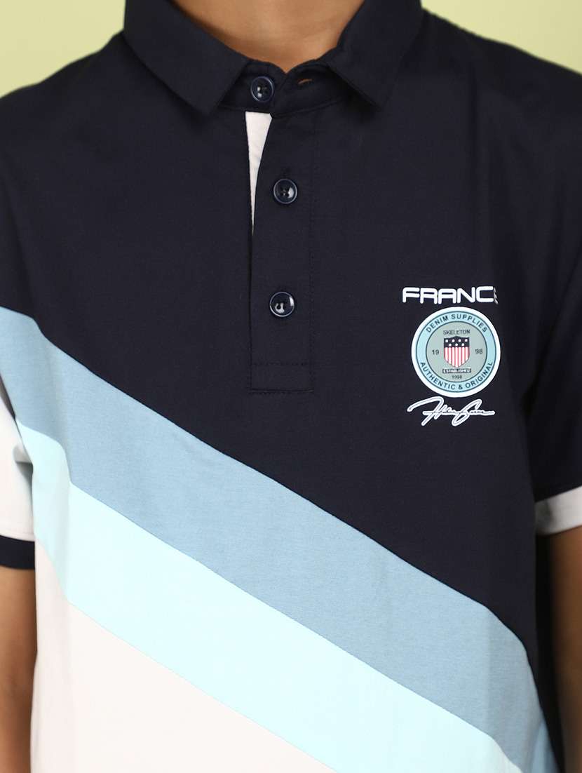 kids boy short sleeve polo t-shirt - 21177206 -  Standard Image - 5