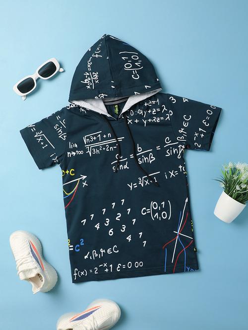 kids boy printed hooded t-shirt - 21177219 -  Standard Image - 0