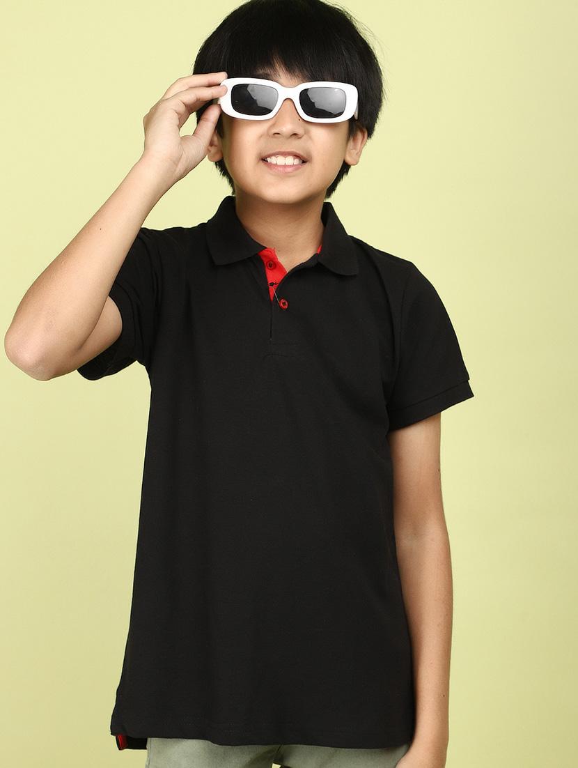 kids boy short sleeve polo t-shirt - 21177229 - Standard Image - 3