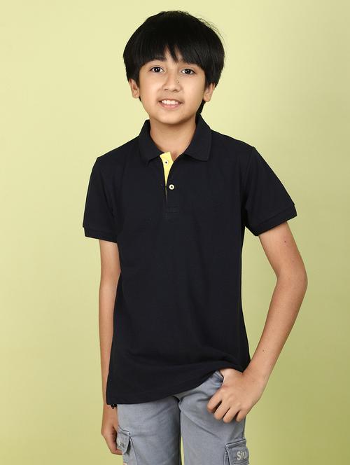 kids boy short sleeve polo t-shirt - 21177230 - Standard Image - 0