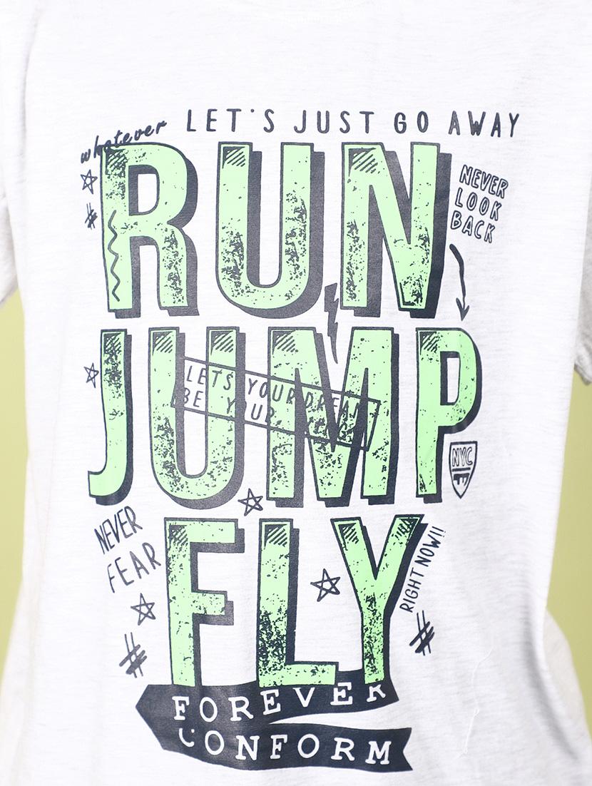 kids boy printed round neck t-shirt - 21177248 - Standard Image - 5