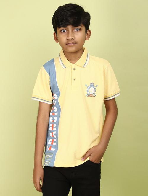 kids boy short sleeve polo t-shirt - 21177249 -  Standard Image - 0