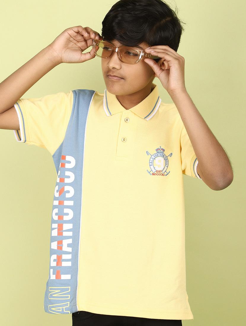 kids boy short sleeve polo t-shirt - 21177249 - Standard Image - 3
