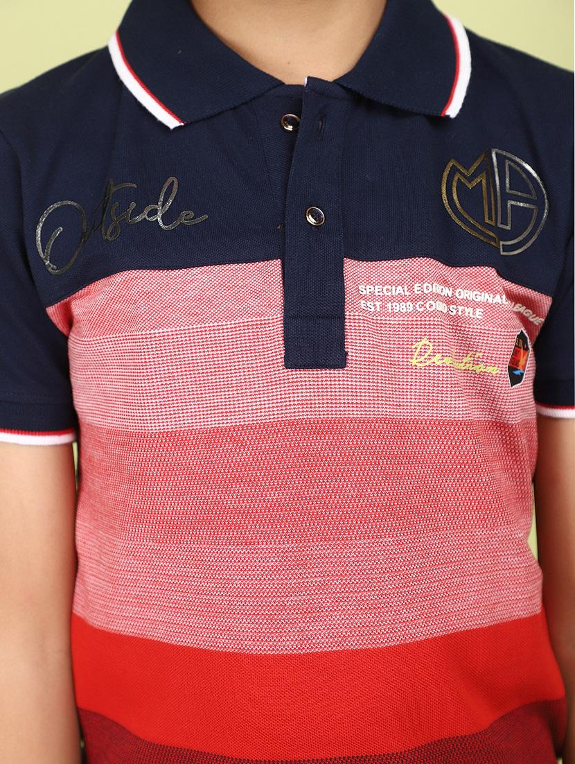 navy blue cotton polo t-shirt - 21177257 - Standard Image - 5