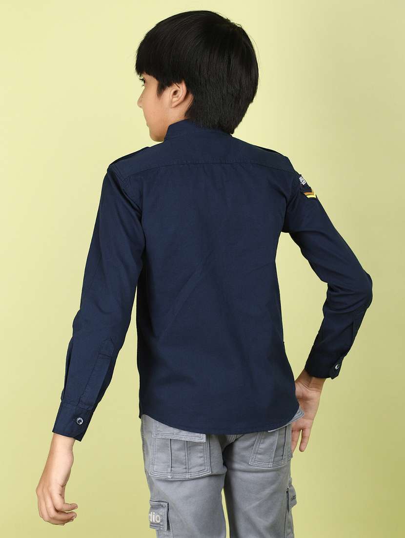 boys placement print cotton t-shirt - 21177338 -  Standard Image - 3