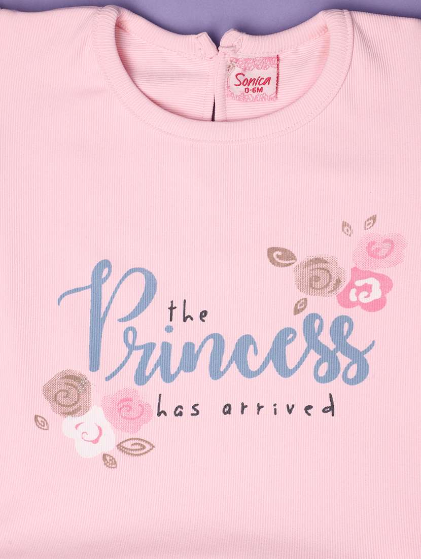 pink printed cotton shorts set  - 21177626 -  Standard Image - 3