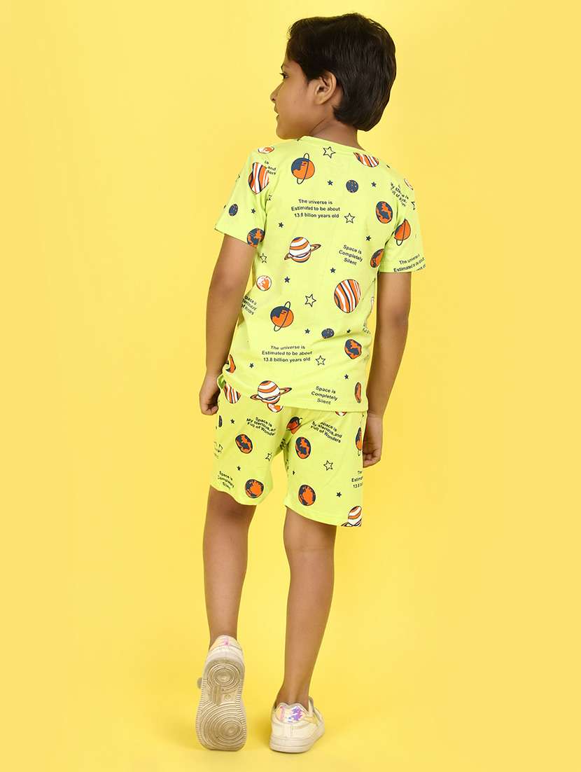 boys printed shorts twin set - 21177708 -  Standard Image - 3