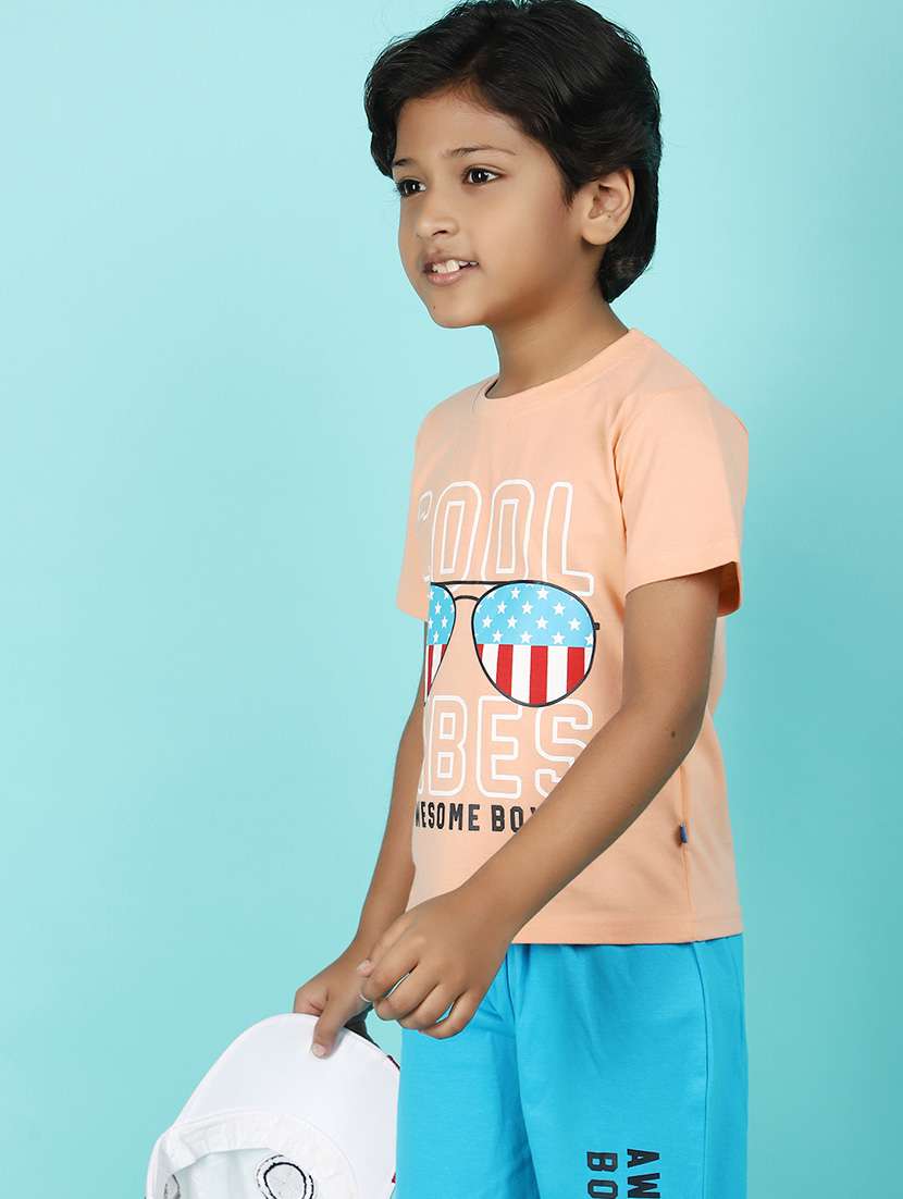 boys printed shorts twin set - 21177726 -  Standard Image - 3