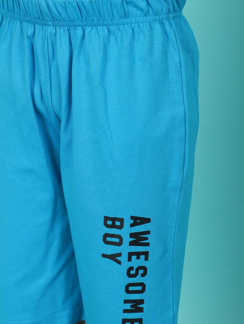 boys printed shorts twin set - 21177726 -  Standard Image - 5