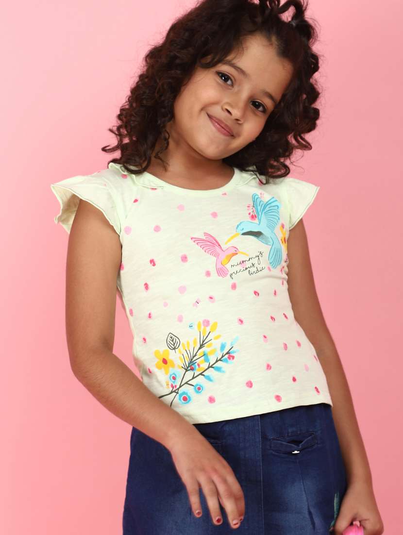 girls printed skirt & top set - 21177766 -  Standard Image - 3