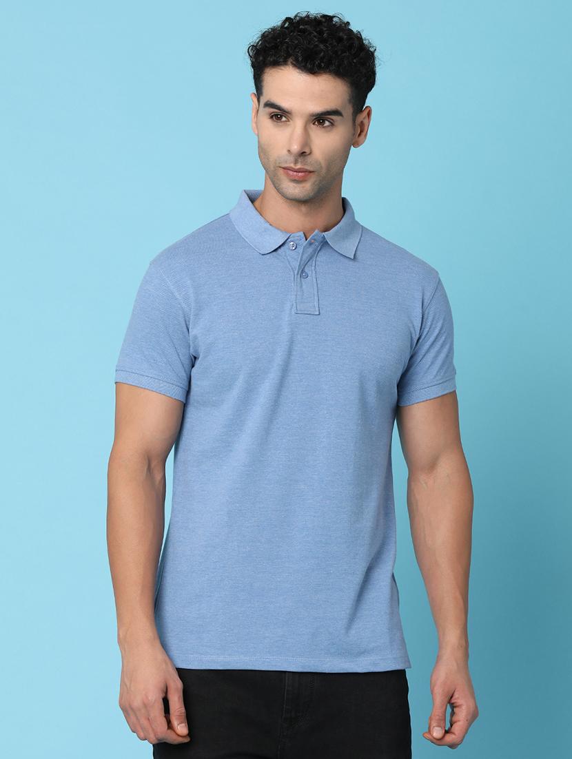 men solid polo t-shirt - 21177859 -  Zoom Image - 0