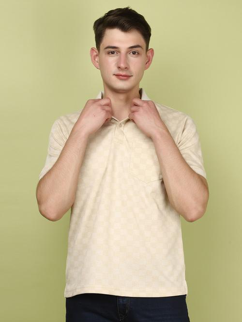 men printed polo t-shirt - 21177933 - Standard Image - 0