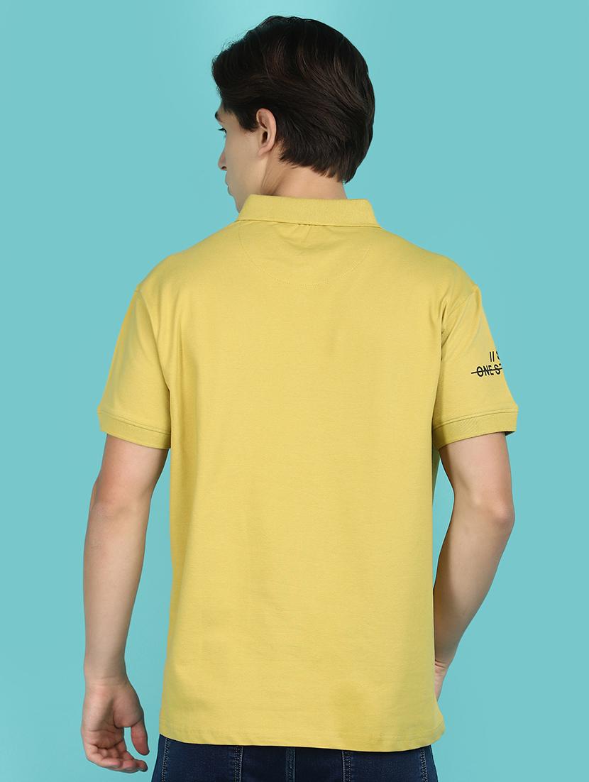 men printed polo t-shirt - 21177949 - Standard Image - 3