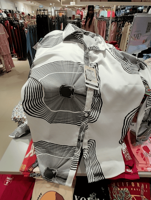 off white satin shirt - 21178129 - Standard Image - 0