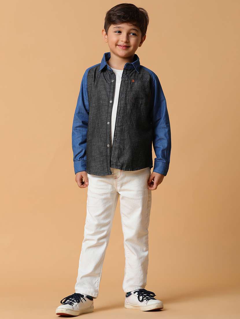 black cotton shirt - 21178256 -  Standard Image - 5