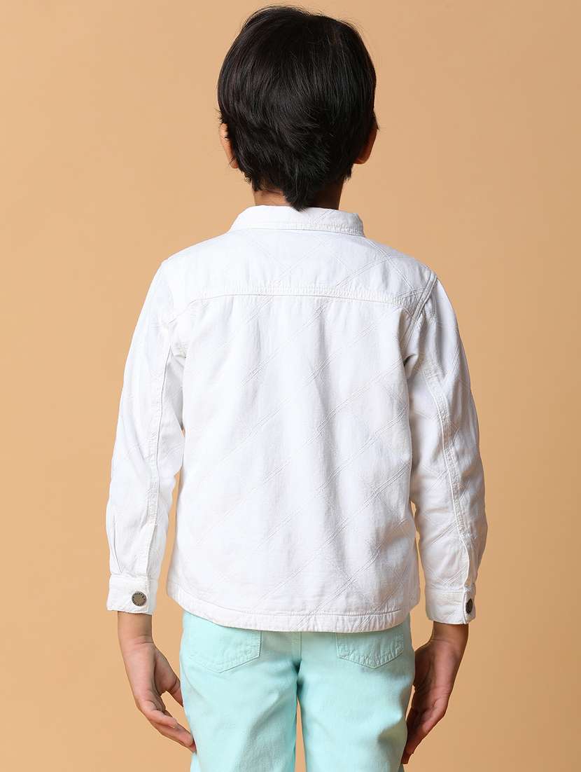 white cotton shirt - 21178271 -  Standard Image - 3