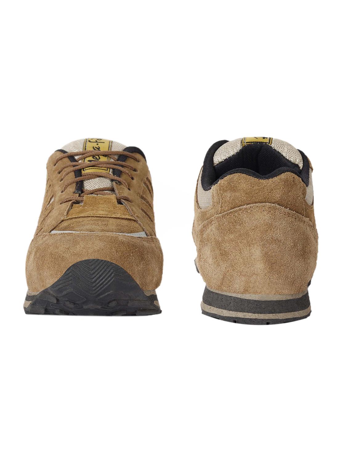 solid tan brown casual shoes - 21178283 - Standard Image - 3