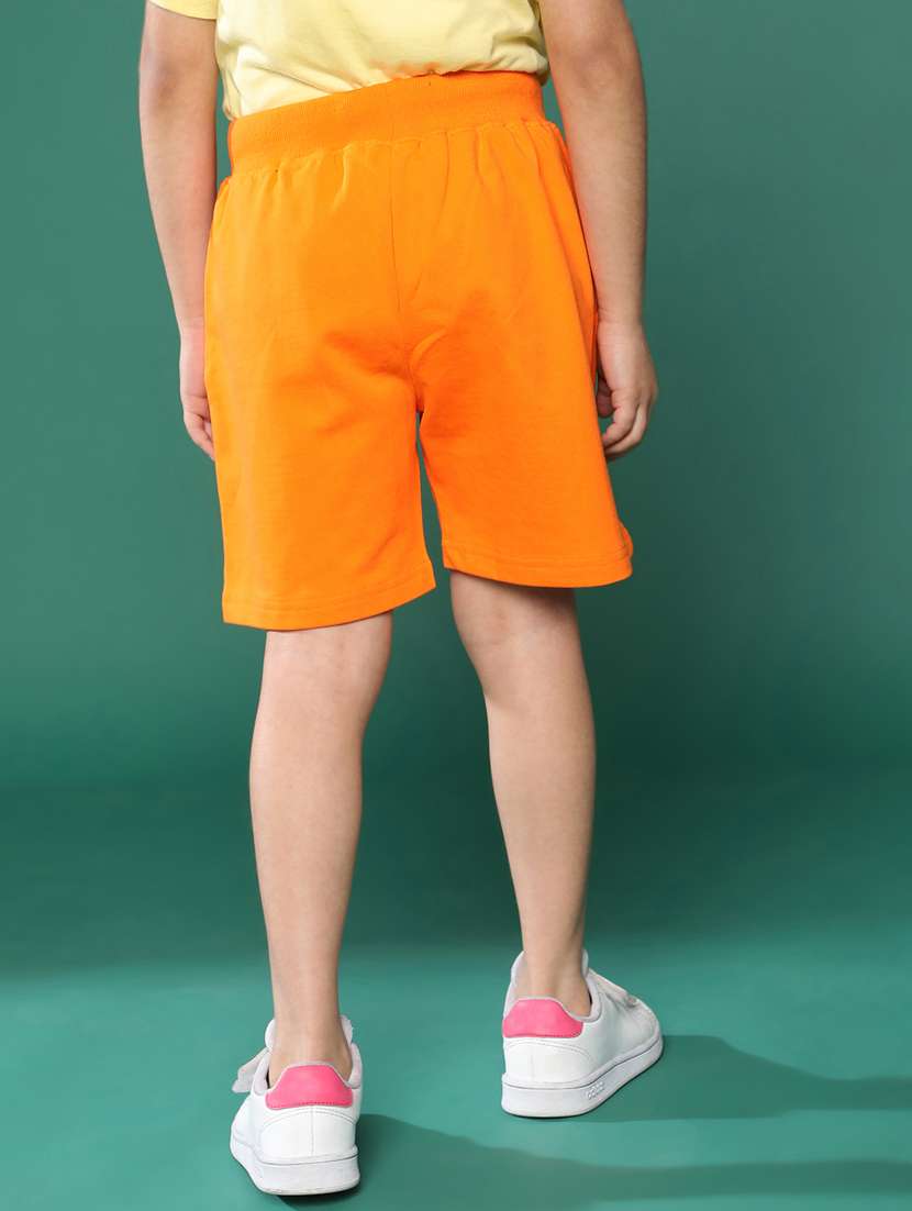 orange cotton shorts - 21178286 -  Standard Image - 3