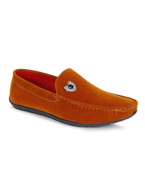 tan suede slip on loafers - 21178295 -  Standard Image - 0