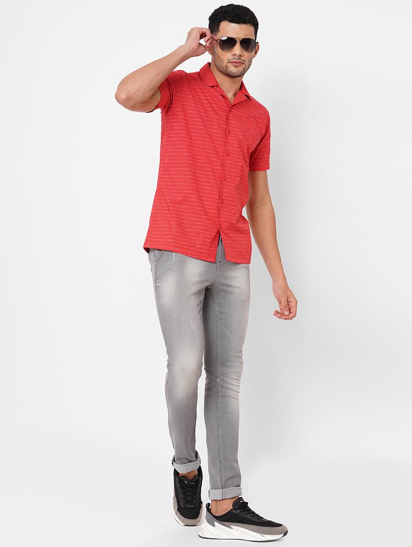 men short sleeve casual shirt - 21178398 - Standard Image - 3