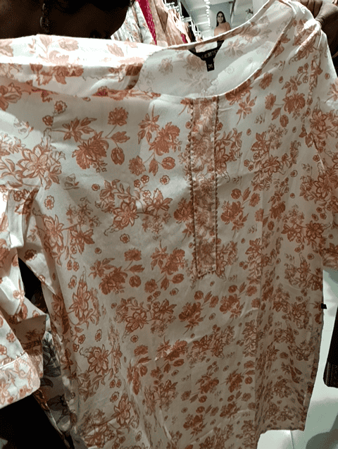 off white rayon kurta - 21180736 - Standard Image - 0