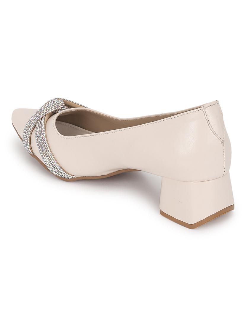 cream slip on sandal - 21180949 - Standard Image - 3