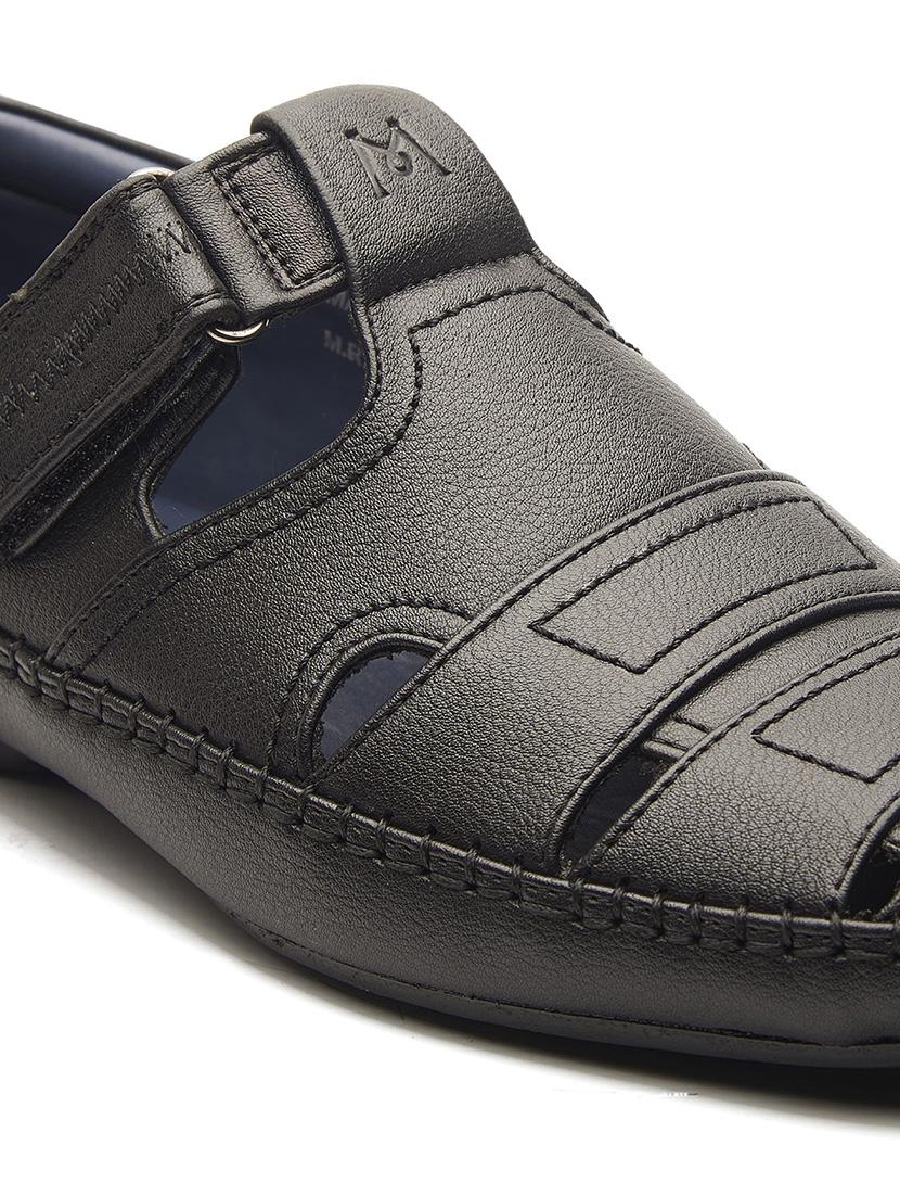 black strap sandals - 21181000 - Standard Image - 5