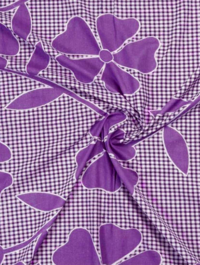 modefe polycotton printed double bedsheet with 2 pillow covers - 21181078 -  Standard Image - 3