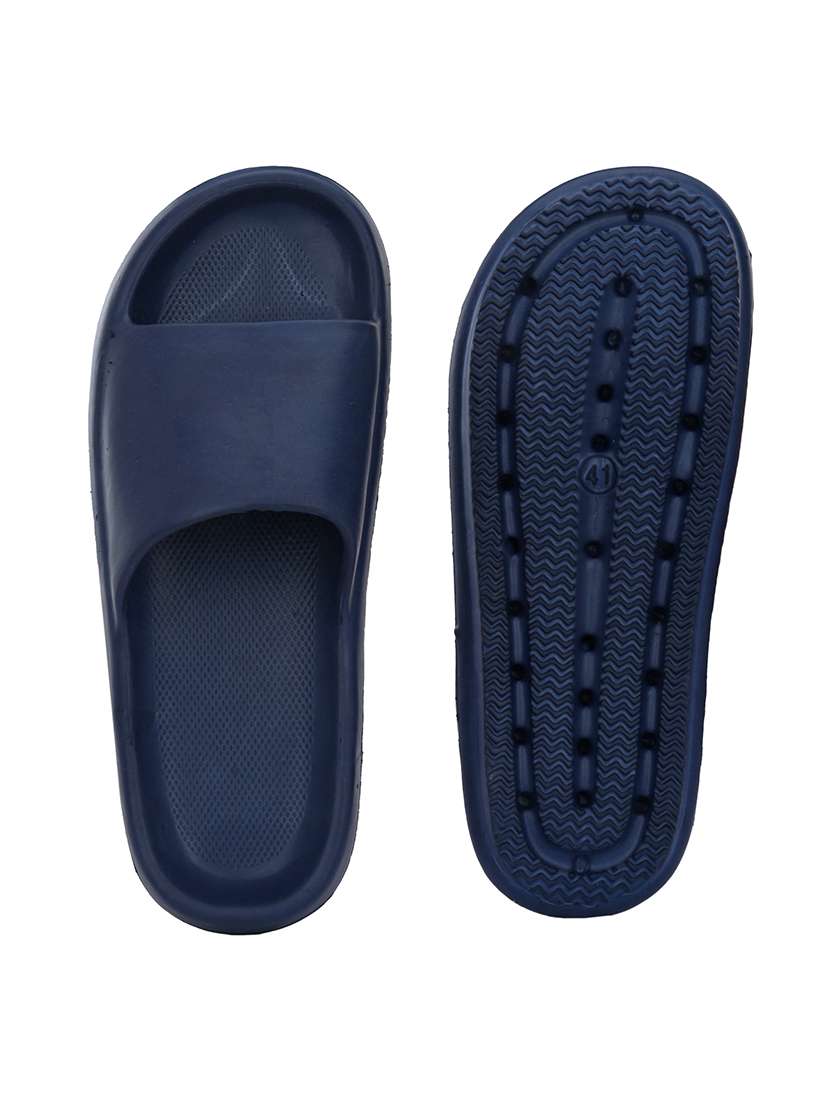 navy eva slip on flip flops - 21181379 - Standard Image - 5