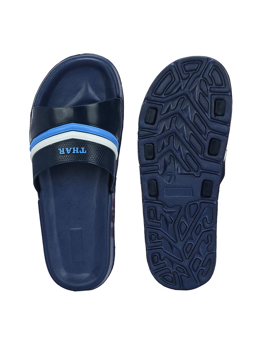 navy blue slip on flip flop - 21181418 - Standard Image - 5