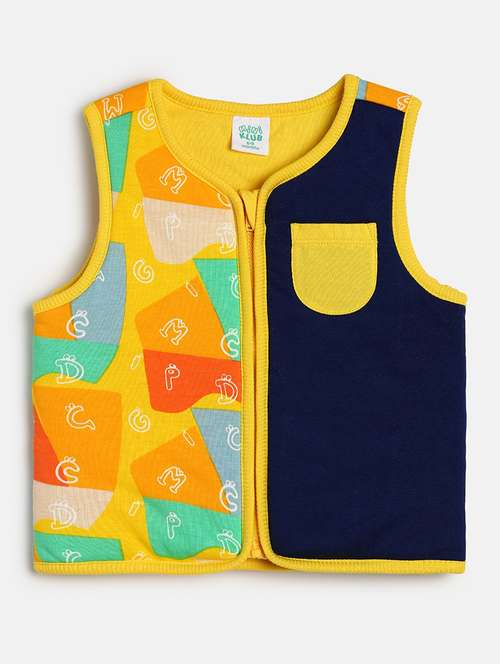 multi colored cotton regular jackets & coat - 21183202 -  Standard Image - 0