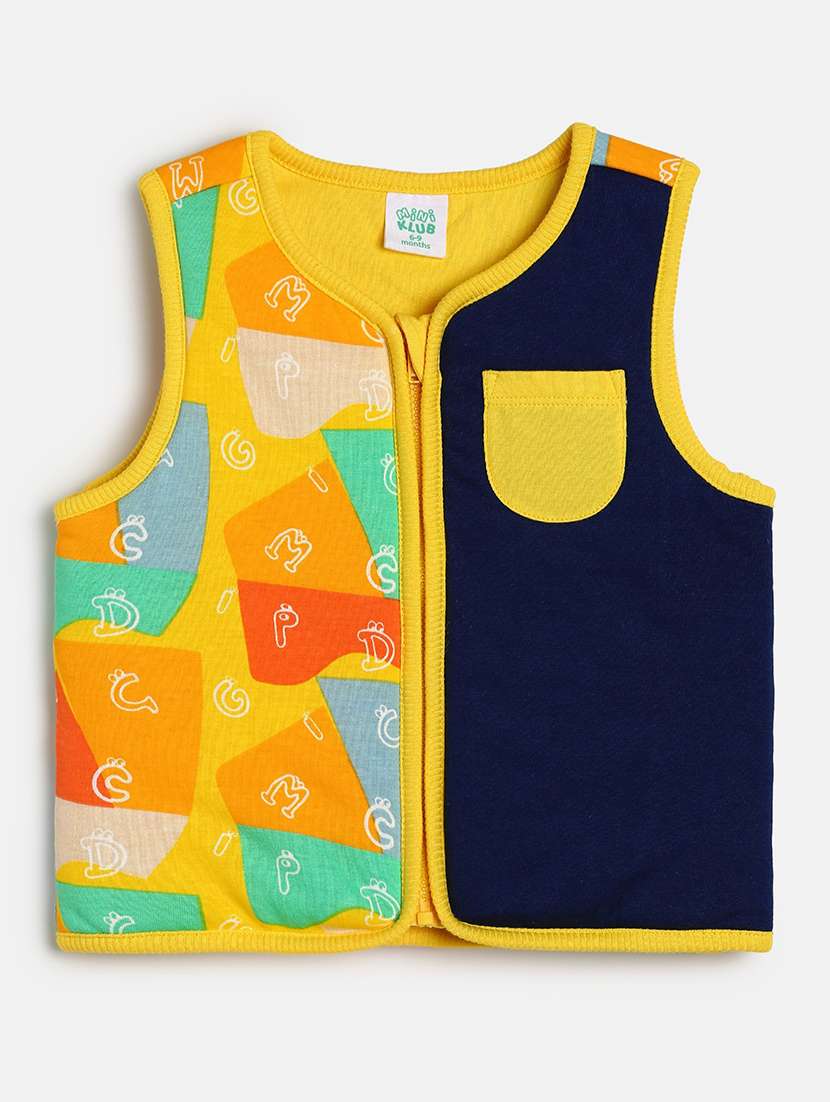 multi colored cotton regular jackets & coat - 21183202 -  Zoom Image - 0