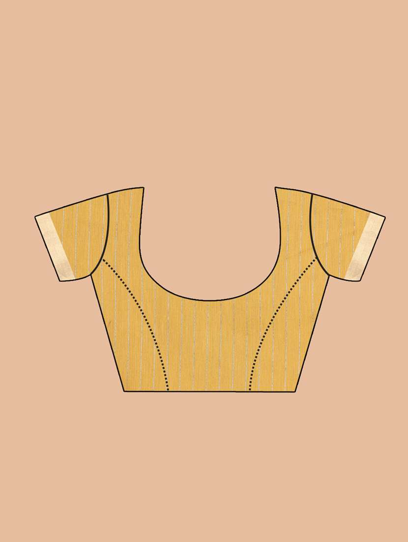 women solid plain saree with blouse - 21185246 - Standard Image - 3
