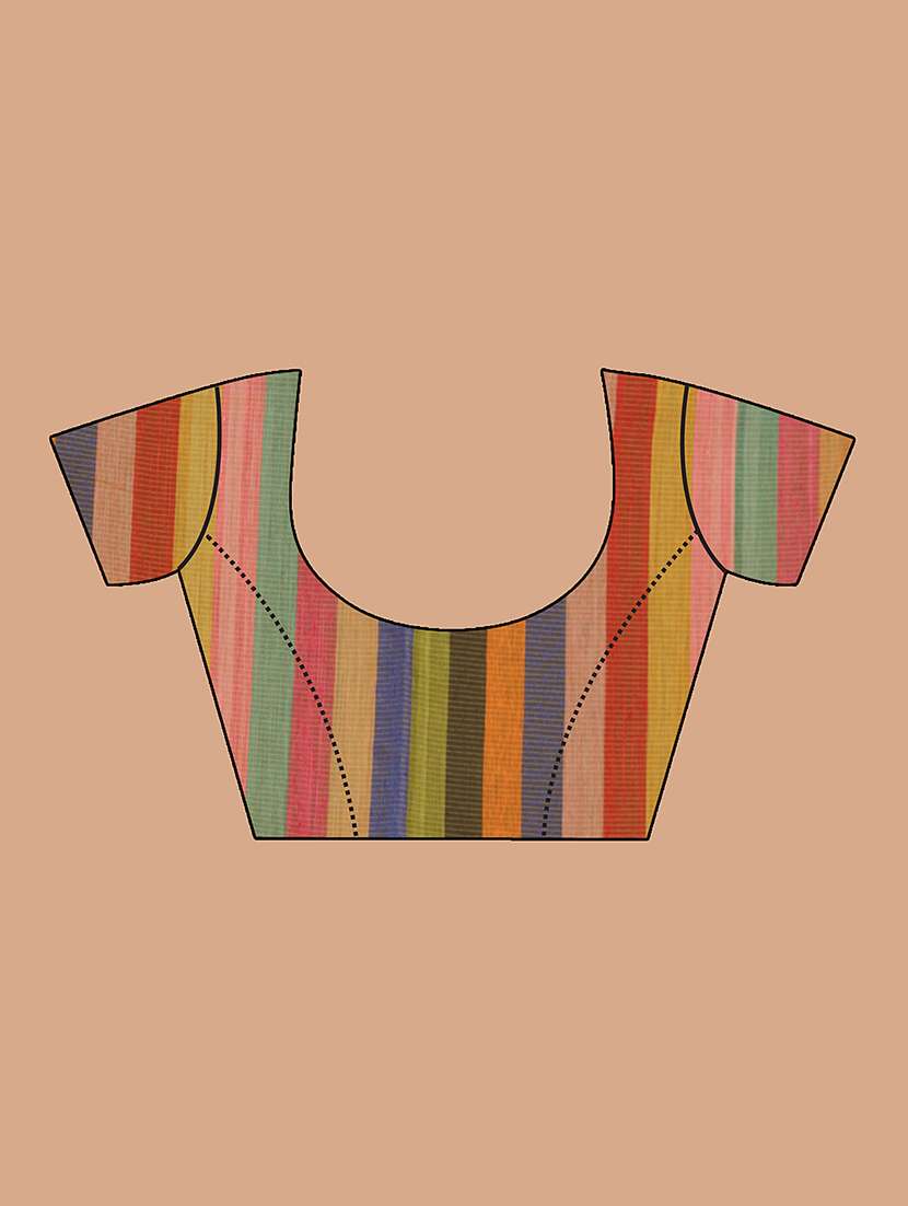 women handloom saree with blouse - 21185258 -  Standard Image - 3