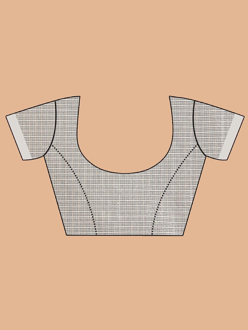 women solid plain saree with blouse - 21185270 - Standard Image - 3