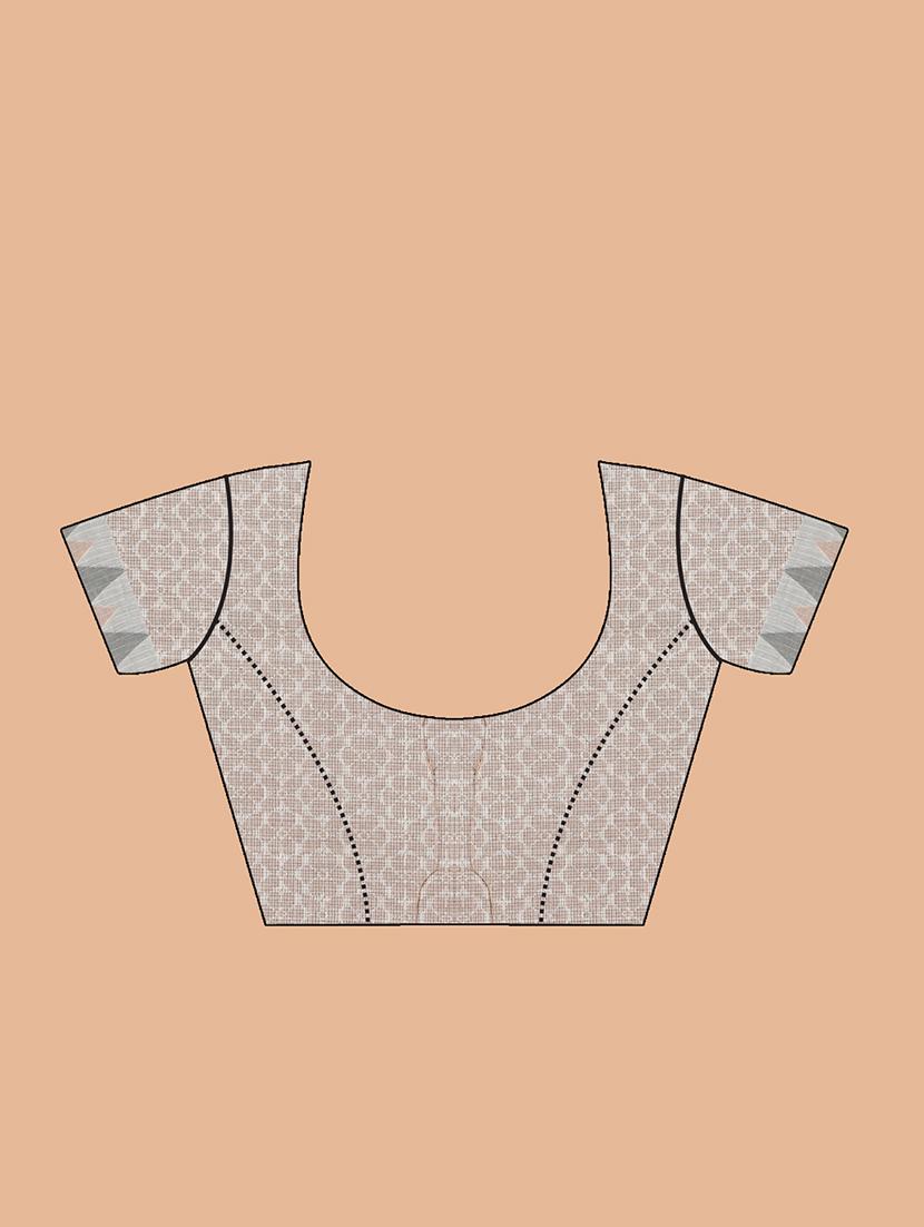 women handloom saree with blouse - 21185537 - Standard Image - 3