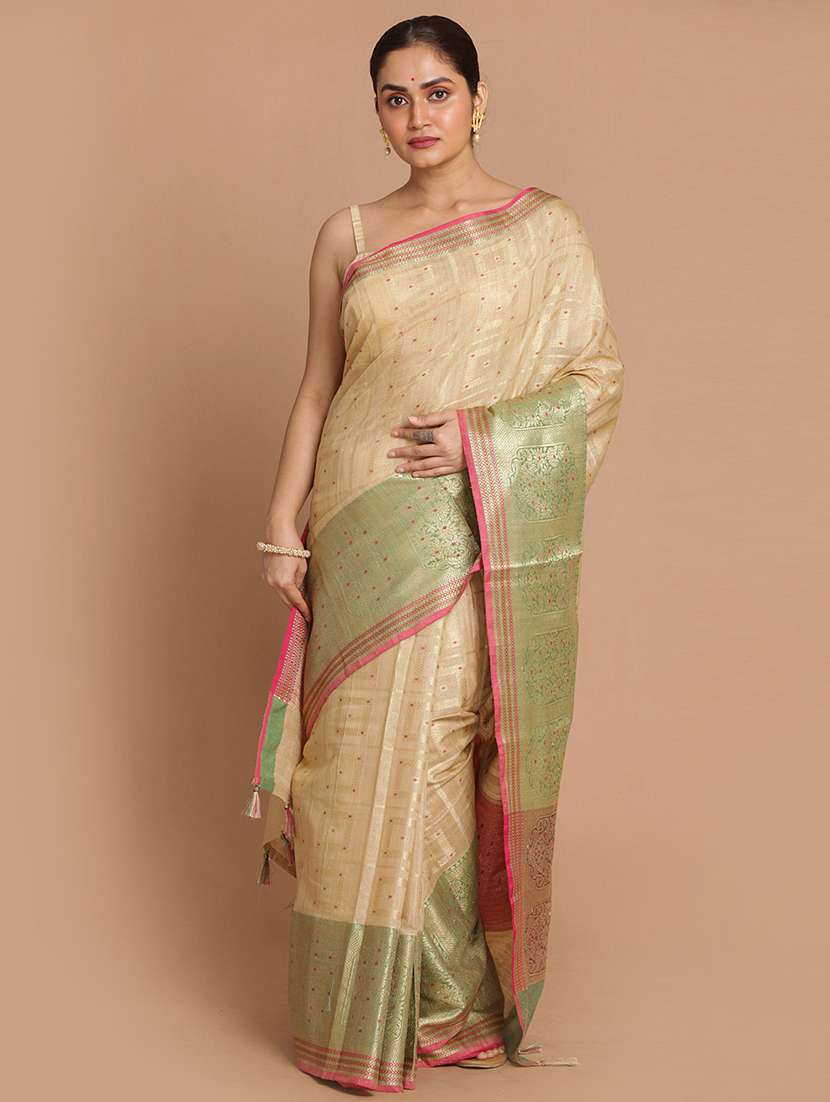 women self design bordered saree - 21185804 -  Zoom Image - 0