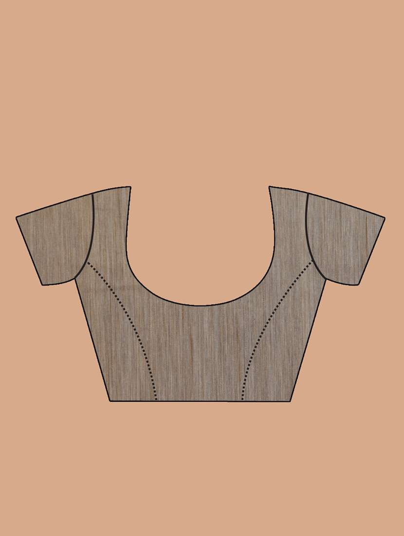 women solid plain saree with blouse - 21185814 -  Standard Image - 3